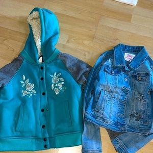 Girls jacket size 12-14